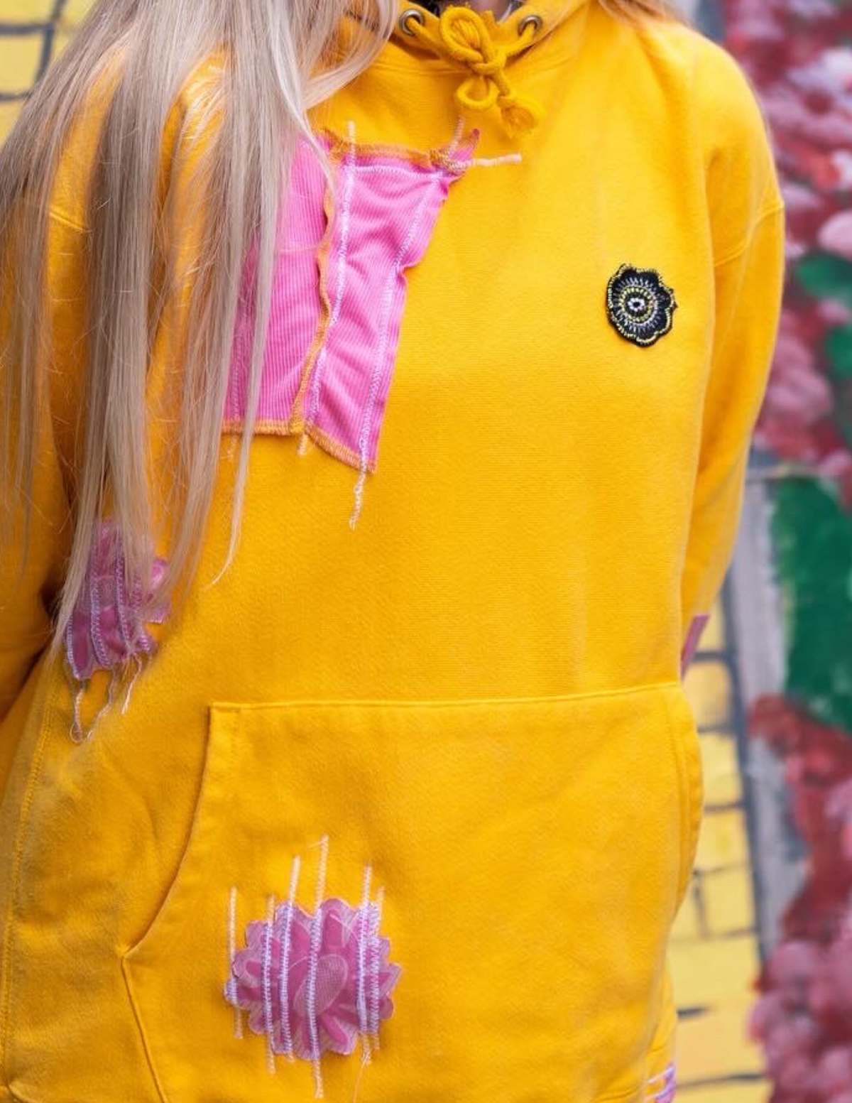 Yellow Flower Champion Sweatshirt