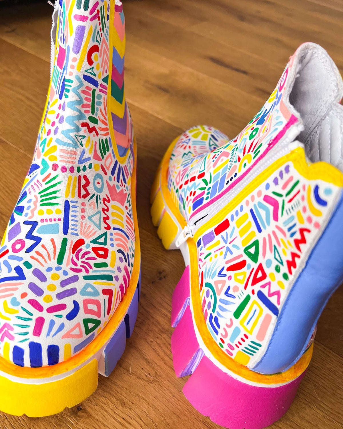 Colorful Perfectionist Aura Boots
