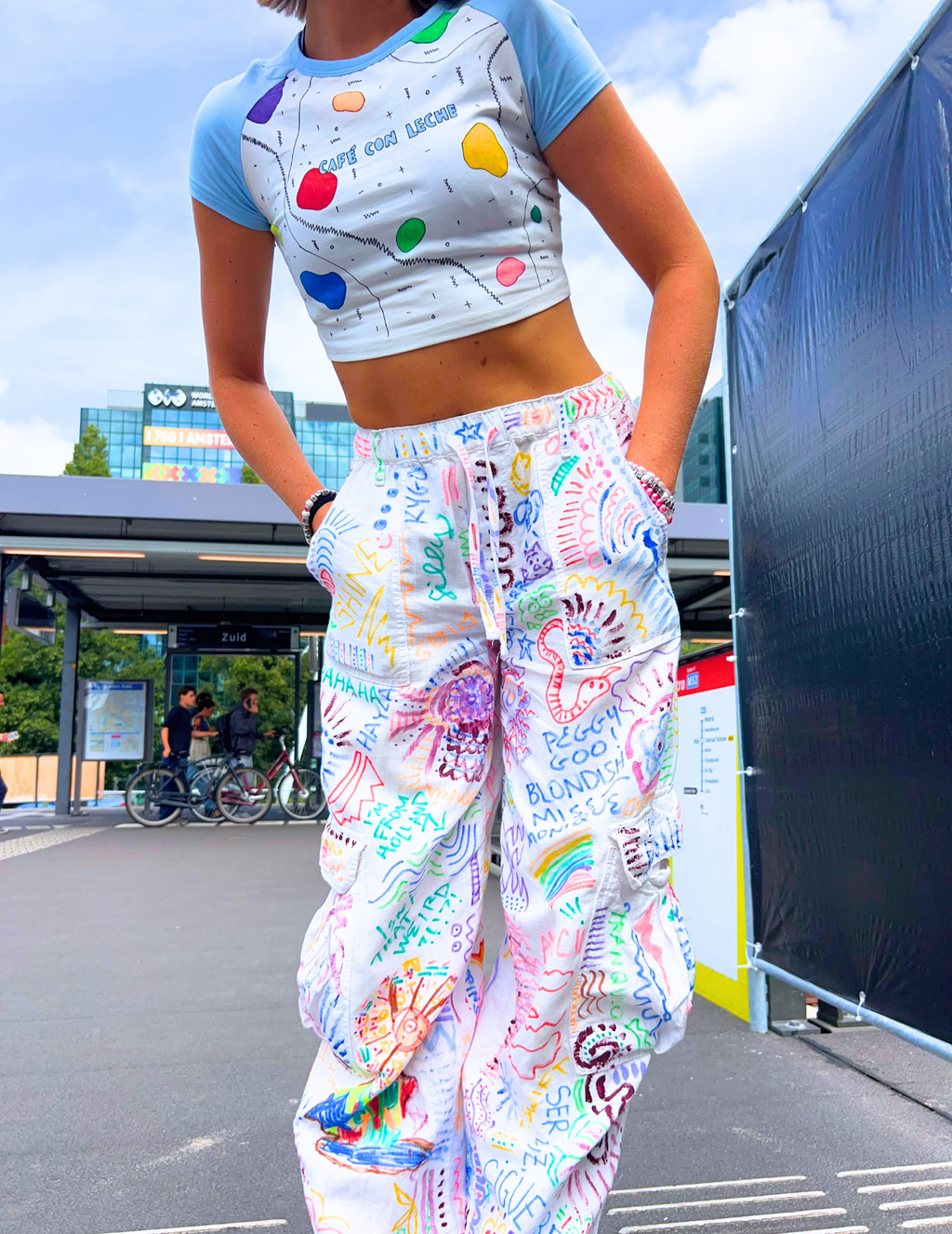 Crazy Colorful Aura Pants