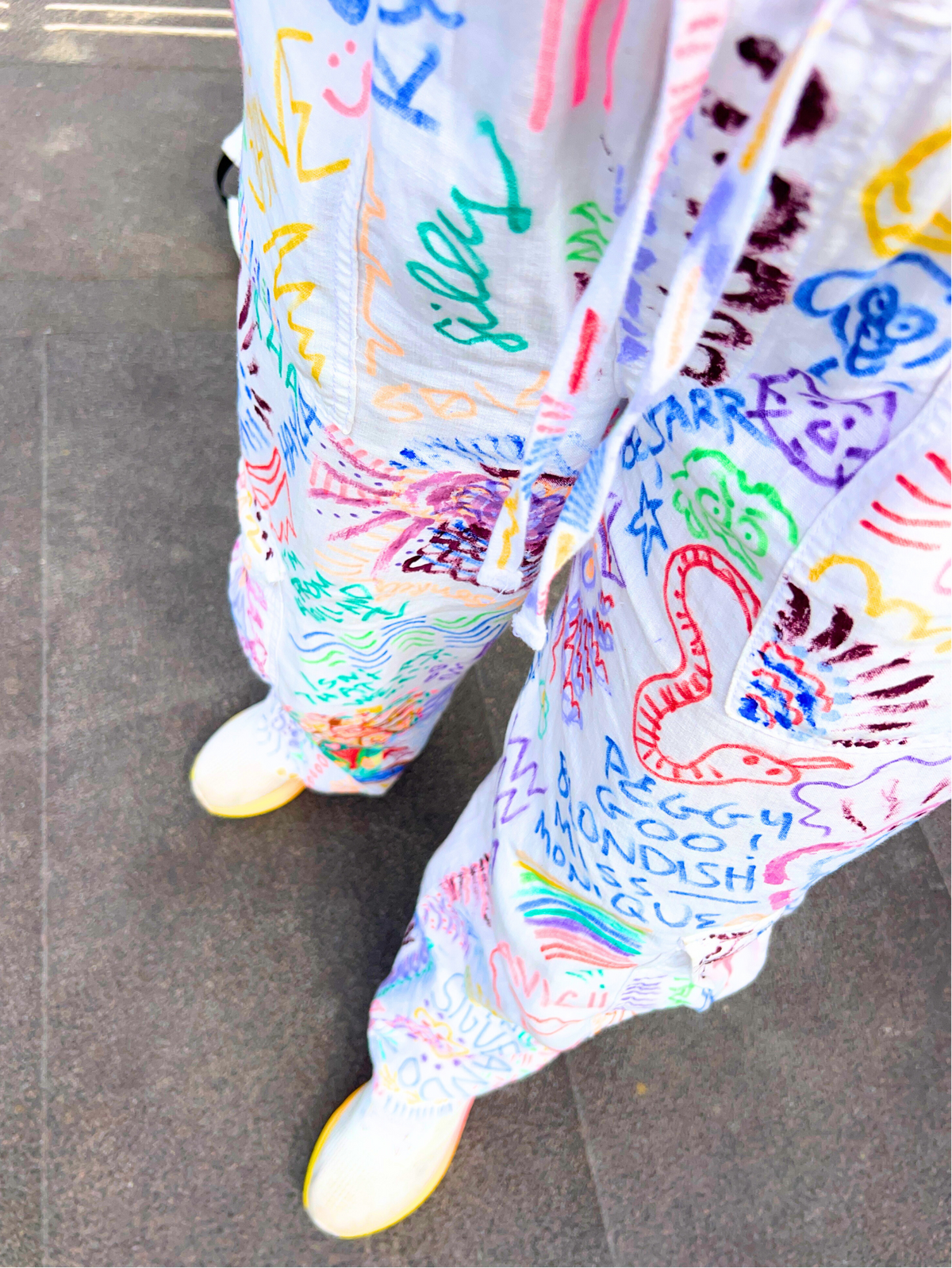 Crazy Colorful Aura Pants