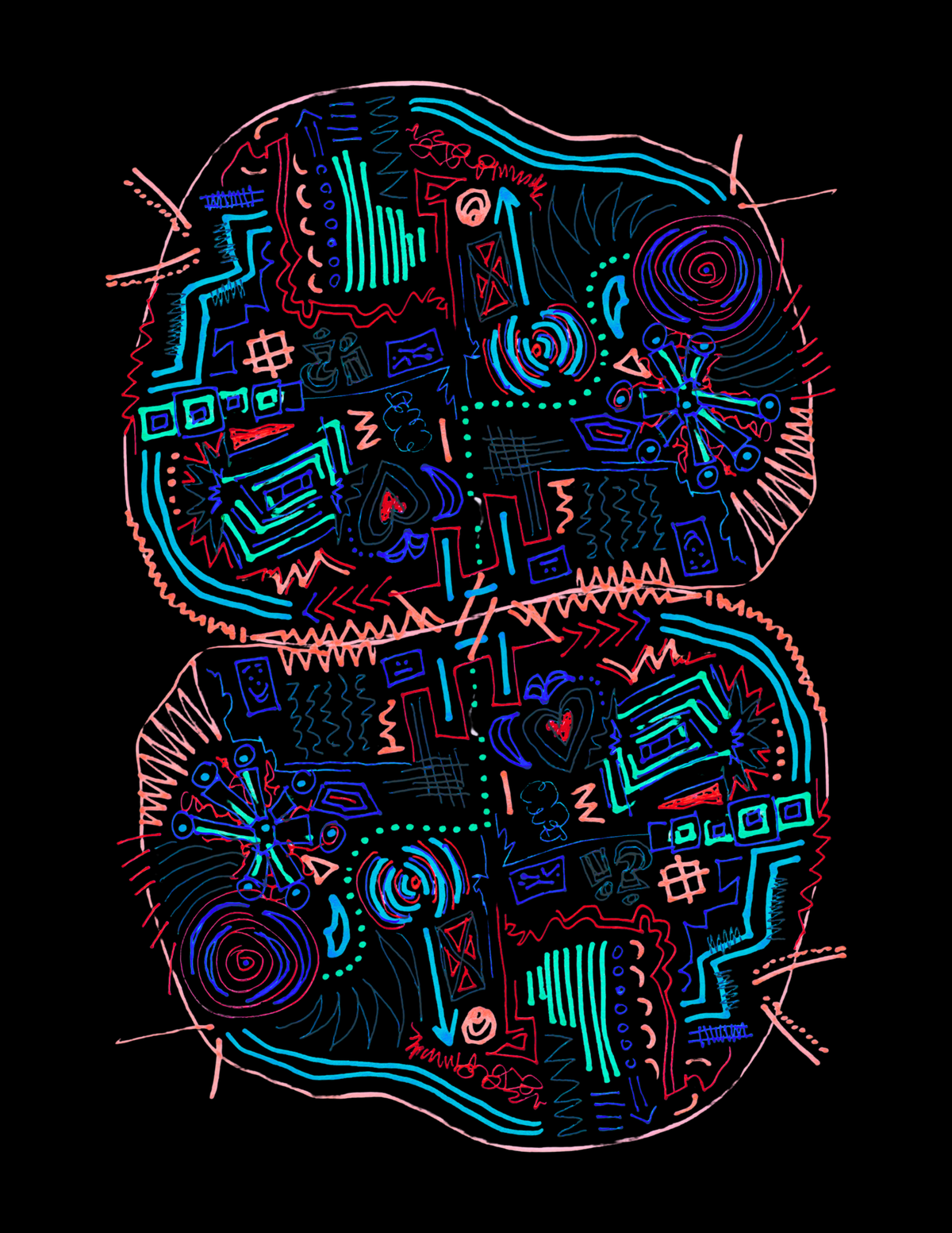 My Brain is Flipped Aura