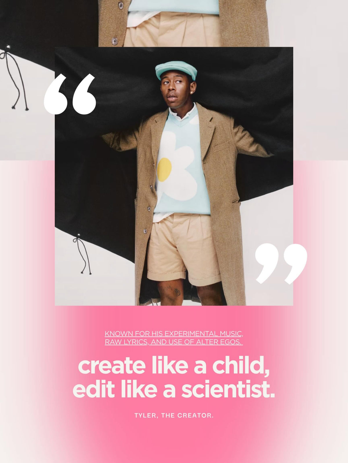 Tyler, The Creator Was a Scientist.