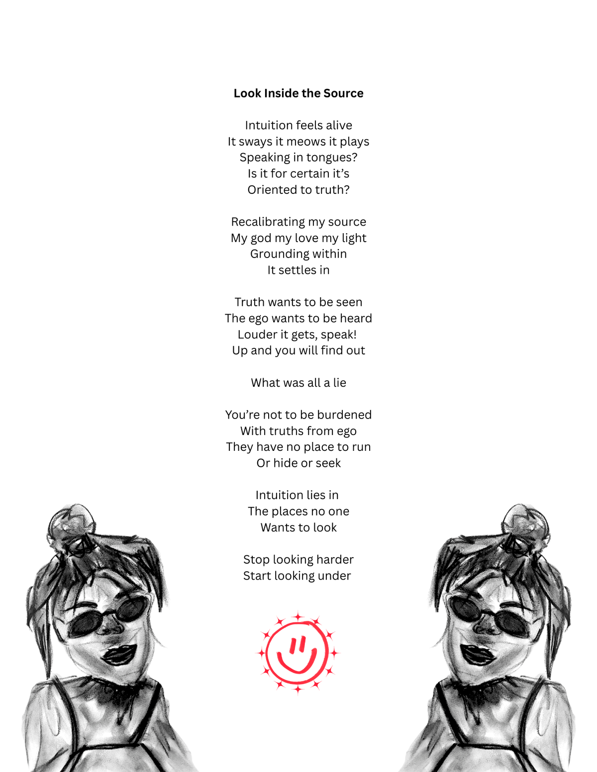Look Inside the Source Poem