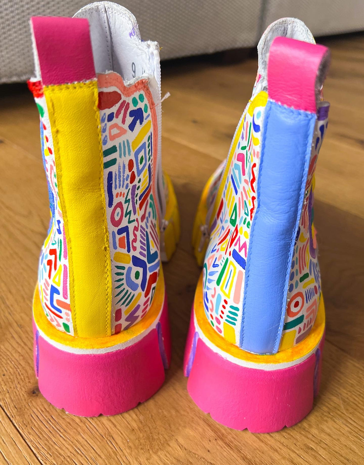 Colorful Perfectionist Aura Boots