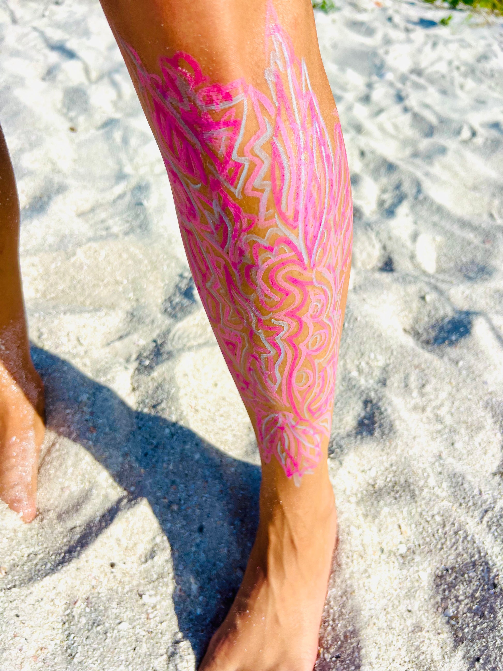 Pink Leg Aura