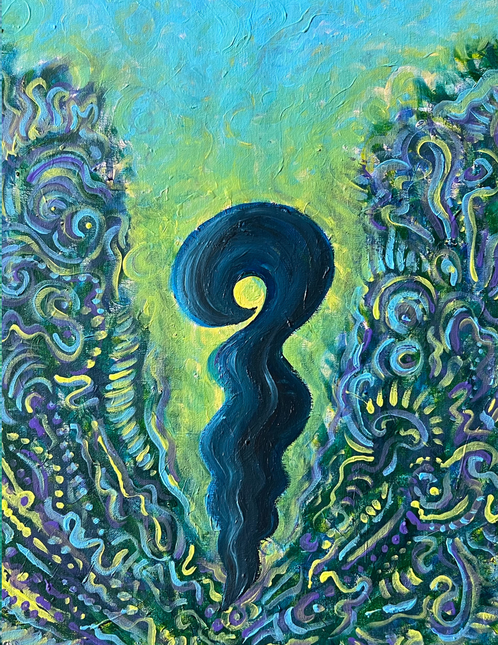 Peacock Protective Angel