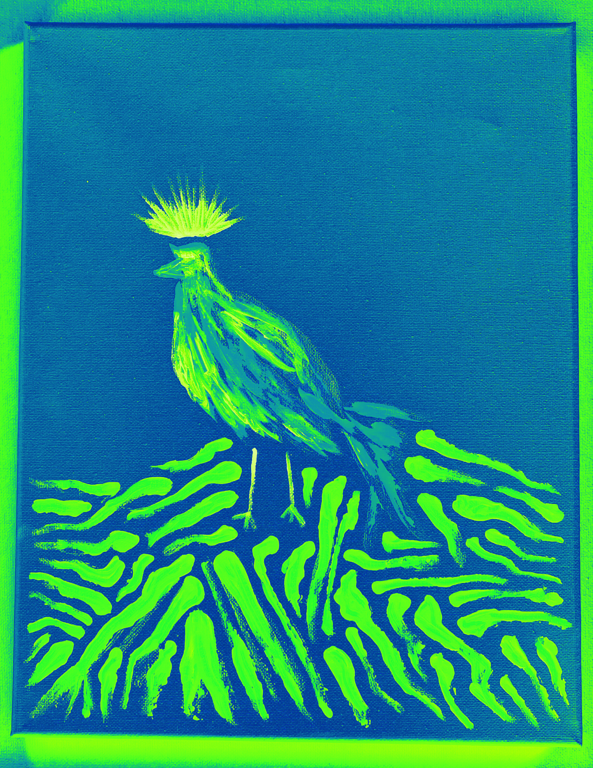 Mohawk Bird
