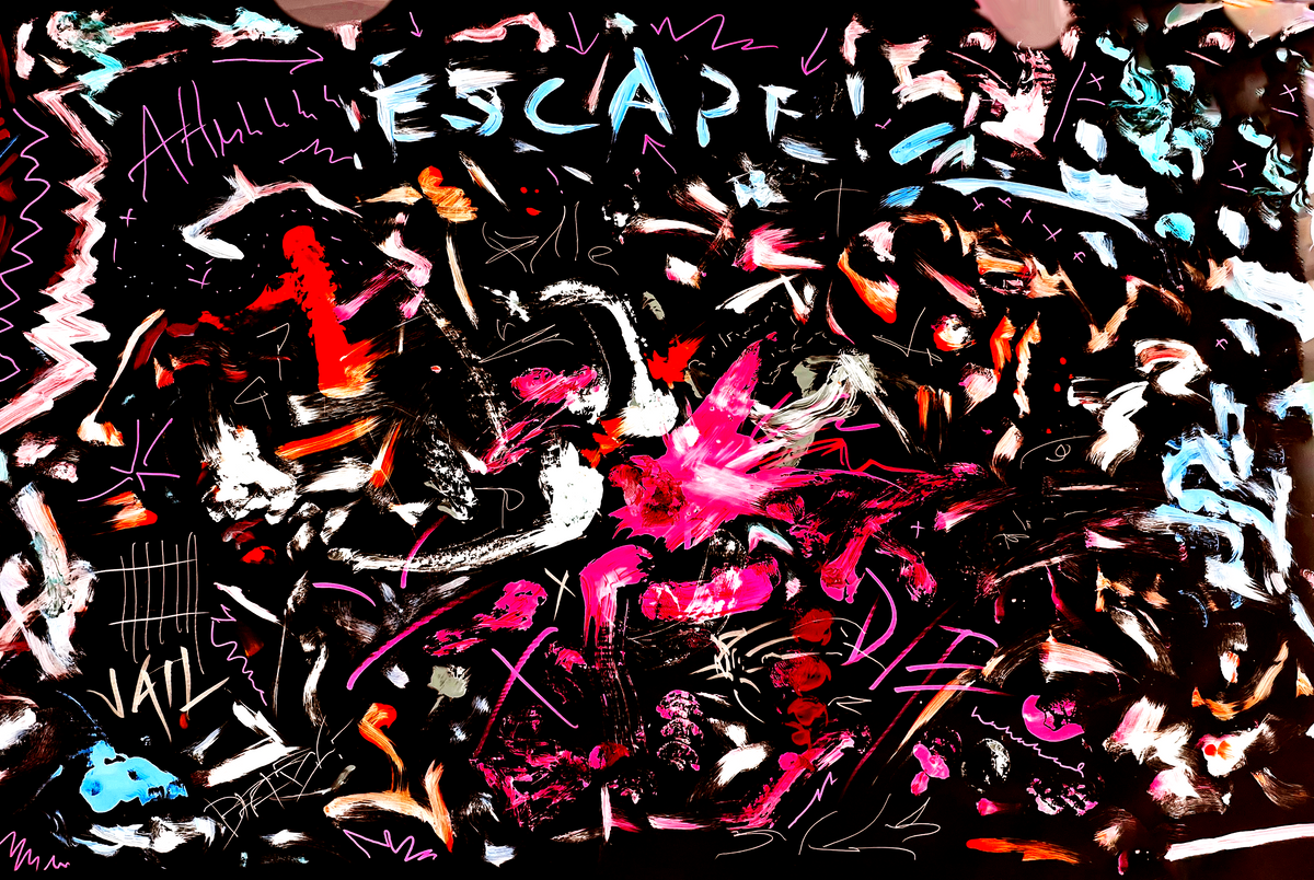 Angry Prisoner Aura Art